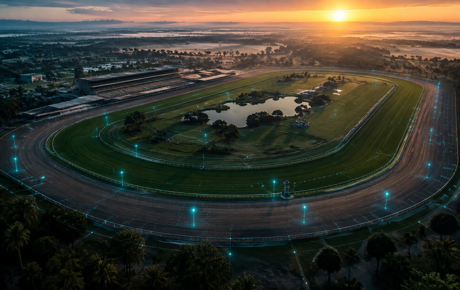 Equestrian & Racing turf managed with GroundWorx