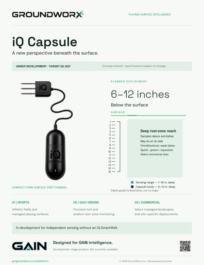 iQ Capsule product sheet